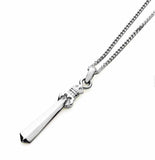 Saito - Fudo Myo-o's Sword Platinum 900 (Pt 900) Pendant Top mini