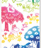 Kenema - Moomin Characters series - Camp   キャンプ  (The dyed Tenugui)