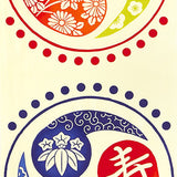 Kenema  - 50302  Kotobuki Taiko　寿太鼓   (The dyed Tenugui)