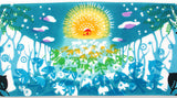 JIKAN STYLE (Kenema)  - 12134   Star-chasing bird / Like a shooting star  星追い鳥/流星のように  -  (The dyed Tenugui)