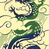 JIKAN STYLE (Kenema)  -  50322   Rising Dragon  のぼり龍  -  (The dyed Tenugui)