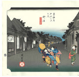 Utagawa Hiroshige - No.36 - 35th Station Goyu  御油　旅人留女 - The 53 Stations of the Tōkaidō (Hoeido-Edition) - Free Shipping