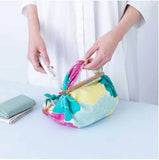 Himemusubi - Botan  (peony)  牡丹 Turquoise Pink   20552-110   - Furoshiki   50 x 50 cm