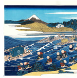 Katsushika Hokusai - #37 - Tōkaidō Kanaya no Fuji ( The Fuji from Kanaya on the Tōkaidō) - Free Shipping