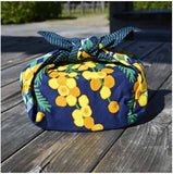 Dear Lady -ミモザ　 (Mimosa) 　Furoshiki   50 X 50 cm   (Japanese Wrapping Cloth)