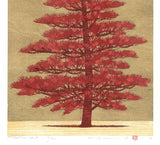 Namiki Hajime 並木一 -  Tree Scene 164A　(ED300) -  Free Shipping