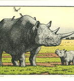 Yoshida Toshi - Sai (Rhinoceros) - Free Shipping