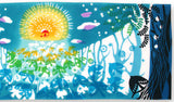 JIKAN STYLE (Kenema)  - 12134   Star-chasing bird / Like a shooting star  星追い鳥/流星のように  -  (The dyed Tenugui)