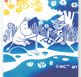 Kenema - Moomin Characters series - Camp   キャンプ  (The dyed Tenugui)