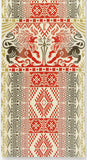 JIKAN STYLE (Kenema)  12118  [Arabesque Tile / Throne of the Lion]  アラベスクタイル/獅子の王座  -  (The dyed Tenugui)