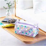 Himemusubi - Turu  (crane)  鶴   Lavender  20552-109  - Furoshiki   50 x 50 cm