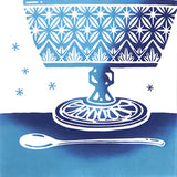 JIKAN STYLE (Kenema)  -  50316  Cool ice 光涼氷/こうりょうごおり -  (The dyed Tenugui)