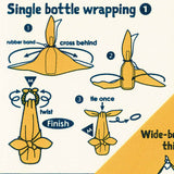 Eco Cloth  エコクロス®  -  With結（ウィズユー)  - Furoshiki   70 x 70 cm