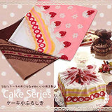 Asayama Misato - Strawberry Shortcake　苺のショートケーキ　 50 x 50 cm Furoshiki (Japanese Wrapping Cloth)