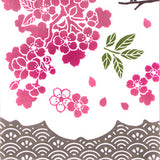 Kenema  -  50306   Budding cherry blossoms  萌芽桜/ほうがさくら  (The dyed Tenugui)