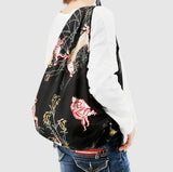 Choju Giga 鳥獣戯画 -Yuyu giga 悠遊戯画  Furoshiki (wrapping cloth) - Furoshiki (Japanese Wrapping Cloth)　97 x 97 cm 　　