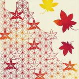Kenema  -  50295  Dance Momiji　舞紅葉　　  (The dyed Tenugui)