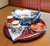 Ukiyo-e Furoshiki - Hokusai The Great Wave off Kanagawa     北斎浪50        Furoshiki (Japanese Wrapping Cloth)