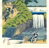 Katsushika Hokusai - Toto Aoigaoka no Taki - Free Shipping