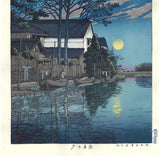 Kawase Hasui - HKS-15 Itako no Yu  (Evening at Itako) - Free Shipping