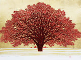 Namiki Hajime 並木一 -  Tree Scene 148　(ED200) -  Free Shipping