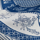 Choju Giga 鳥獣戯画 -Giga kan 戯画環  Furoshiki (wrapping cloth) - Furoshiki (Japanese Wrapping Cloth)　97 x 97 cm 　　