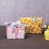 Isamonyou -  Double-Sided Dyeing Plum P&M   4 8 伊砂文様 両面 梅 ベビーピンク/ミント  20479-141 - Furoshiki (Japanese Wrapping Cloth)