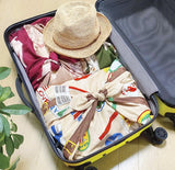 Asayama Misato - Travel Bag 97 x 97 cm Furoshiki (Japanese Wrapping Cloth)