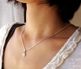 Saito -   Silver 950 Family Crest Pendant top (Mini) with Chain (40 cm 15.748 ")