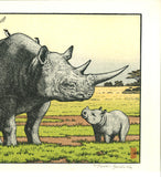 Yoshida Toshi - Sai (Rhinoceros) - Free Shipping