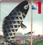 Utagawa Hiroshige - No.048 Suidō Bridge and the Surugadai Quarter - One hundred Famous View of Edo - Free shipping