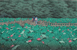 Kawase Hasui - HKS-6  Benten Ike (Shiba Benten Pond) - Free Shipping