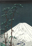 Okada Koichi - #P5 Hakone kaido no Fuji (The view of Mt.Fuji from Hakone Kaido) (箱根街道の富士) - Free Shipping