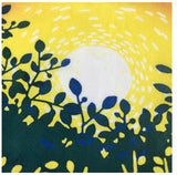 JIKAN STYLE (Kenema)  - 12130  Star-chasing bird / The lonely first star   星追い鳥/ひとりぼっちの一番星    -  (The dyed Tenugui)