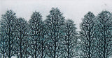 Namiki Hajime 並木一 -  Tree Scene 158　(ED200) -  Free Shipping