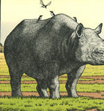 Yoshida Toshi - Sai (Rhinoceros) - Free Shipping