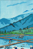 Kasamatsu Shiro - SK5 Taue (Rice planting)   田植 - Free Shipping