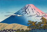 Kasamatsu Shiro - #27 Hakone Ubako no Asa  (Morning at Ubako,Hakone first print) - Free Shipping