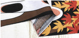 Lucky Cat  福まねき猫 - Viewing autumn leaves  紅葉狩り (Momijigari) - Japanese Traditional Cotton Towel (The dyed Tenugui) - 34cm x 90cm