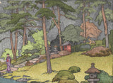 Yoshida Toshi - Oniwa (Linno-ji Garden) - Free Shipping