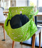 Konomi - Honeycomb Furoshiki Green    ハニカム/ライトグリーン    97X97cm  (Japanese Wrapping Cloth)