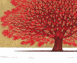 Namiki Hajime 並木一 -  Tree Scene 160-A 　(ED200) -  Free Shipping