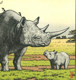Yoshida Toshi - Sai (Rhinoceros) - Free Shipping
