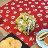 Seiran - Daruma   青嵐 綿 小 風呂敷 約48cm【だるま】MA1007 - Furoshiki (Japanese Wrapping Cloth)  48 x 48 cm