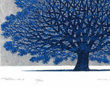 Namiki Hajime 並木一 -  Tree Scene 160-B 　(ED200) -  Free Shipping