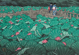 Kawase Hasui - HKS-6  Benten Ike (Shiba Benten Pond) - Free Shipping