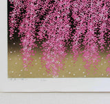 Namiki Hajime 並木一 - Weeping cherry blossoms 30 枝垂桜   (ED200) -  Free Shipping