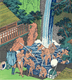 Katsushika Hokusai - Soshu Ooyama Roben no Taki  (相州　大山ろうべんの瀧) - Free Shipping