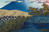 Kasamatsu Shiro - #27 Hakone Ubako no Asa  (Morning at Ubako,Hakone first print) - Free Shipping