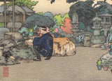 Yoshida Toshi - Ishi Doro ( Stone Lanterns) - Free Shipping